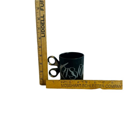 Schwarzkopf Professional 12 oz. Coffee Mug with  Scissors Handle Hairstylist - Picture 9 of 9